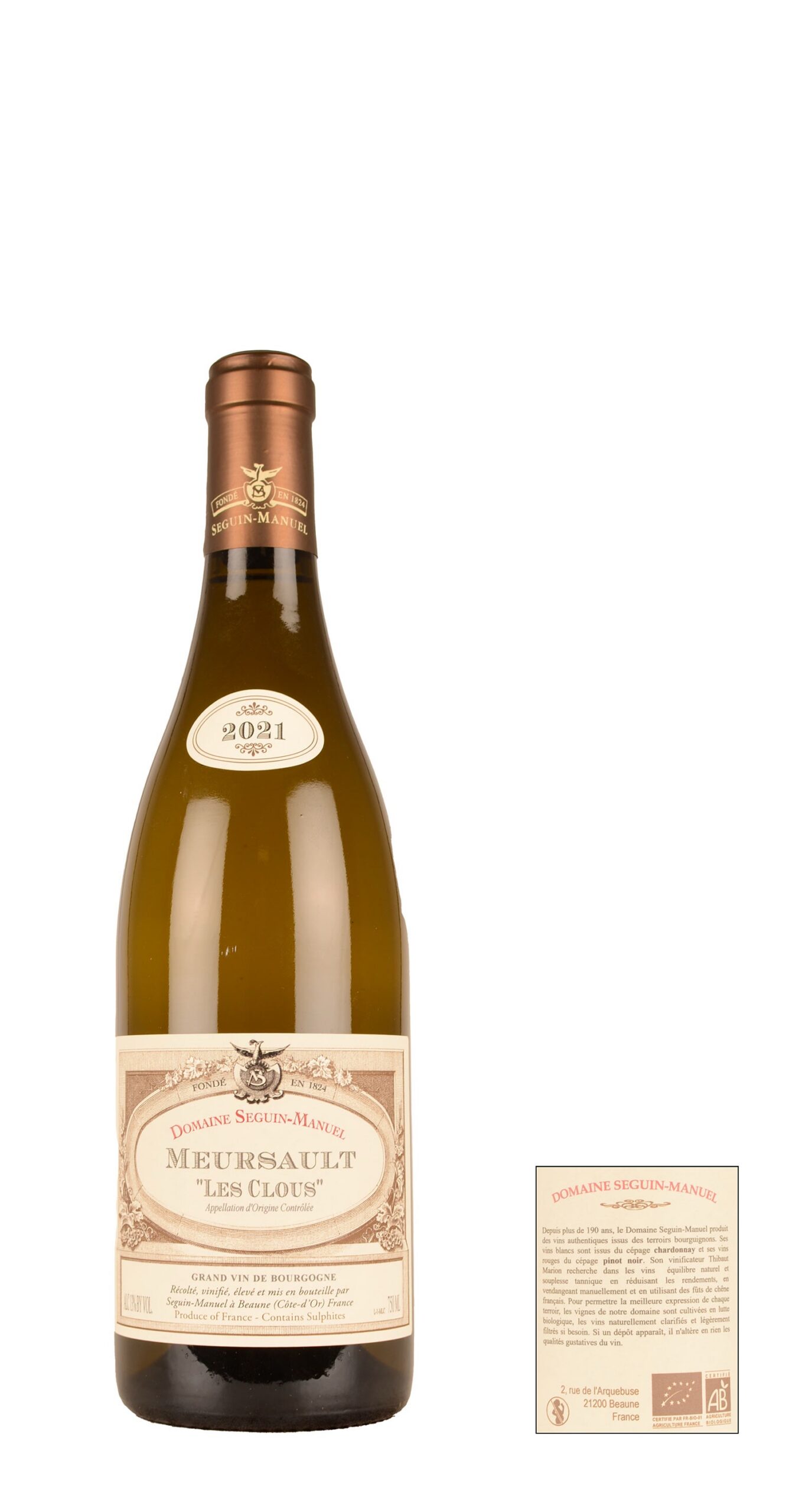 Domaine Seguin-Manuel Meursault ‘Les Clous’