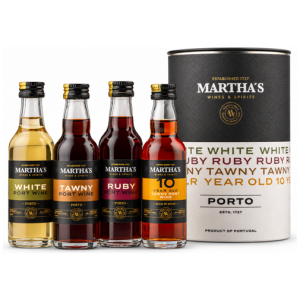 Martha’s Gifttube tube 4 miniatures 5cl