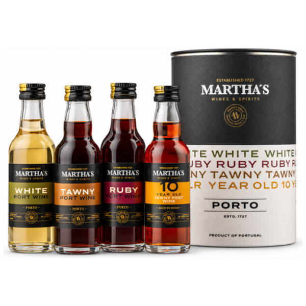 Martha’s Gifttube tube 4 miniatures 5cl