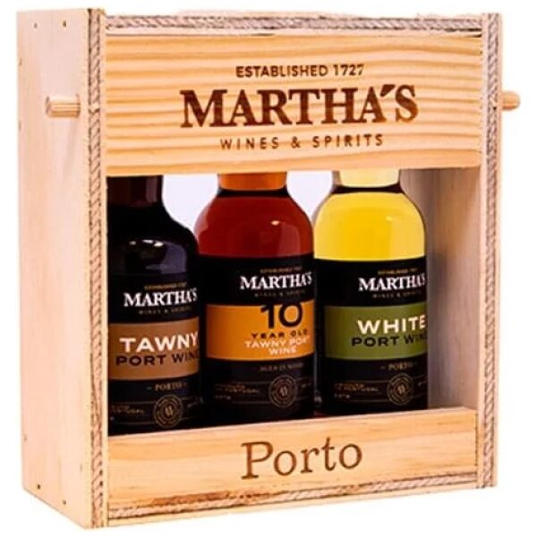 Martha’s Woodengiftbox (3 x 5 cl.)